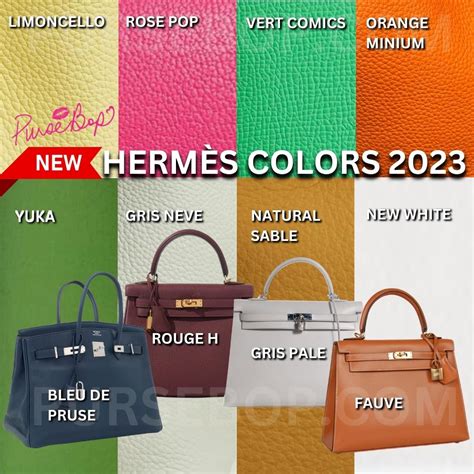 what color is hermes|Hermes luggage color chart.